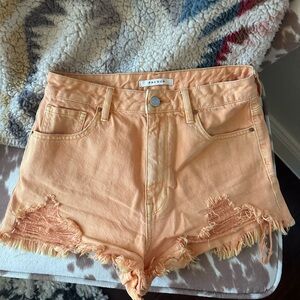 PacSun Orange Jean shorts